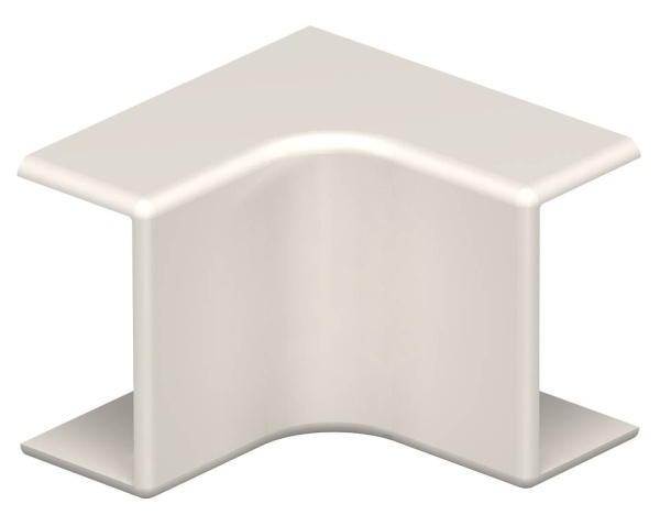 OBO Bettermann Угол внутренний кабель-канала WDK 10x20 мм, ПВХ, кремовый RAL9001 6153003