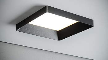 Quest Light Светильник встраиваемый, черный, LED 9w 3000K 720lm, IP40 BRIGHT black