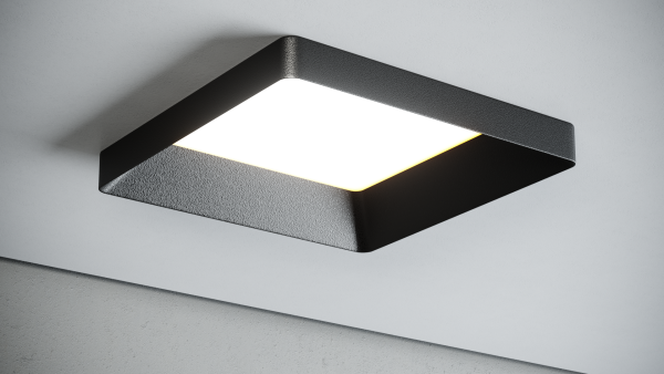 Quest Light Светильник встраиваемый, черный, LED 9w 3000K 720lm, IP40 BRIGHT black