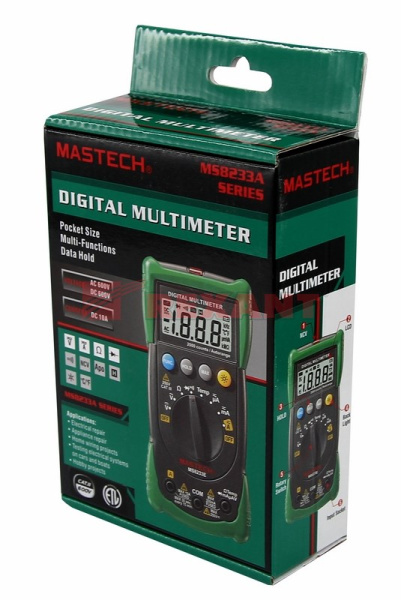 Купить Универсальный мультиметр MS8233B MASTECH Rexant 13-2016