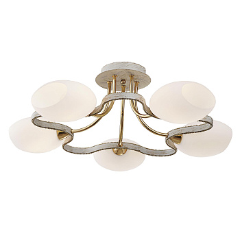 Citilux CL131153 Октава Белый+Золото Люстра