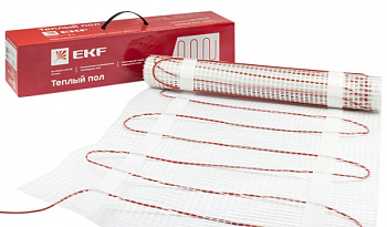 EKF PROxima Мат нагревательный двухжильный "Уют" 6 кв. м. 900 Вт