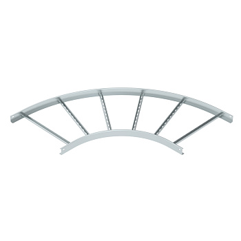 OBO BETTERMANN  Угловая секция 90° лестничного лотка 60х600 мм R=500 мм 6211430