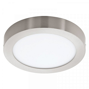 Eglo 94525 Светодиод ультратонк накл панель FUEVA 1, 16,5W (LED) 3000K, ?225, никель