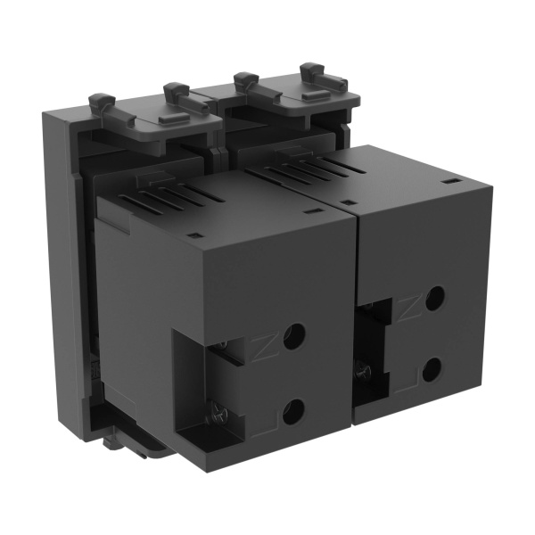 Купить DKC USB зарядное устройство модульное, "Avanti", "Черный матовый", 2 модуля