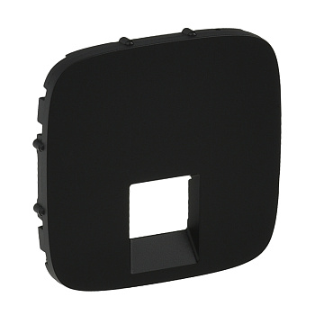 Legrand Valena ALLURE Антрацит Накладка розетки комп 1-ой 755418