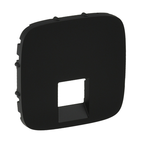 Legrand Valena ALLURE Антрацит Накладка розетки комп 1-ой 755418