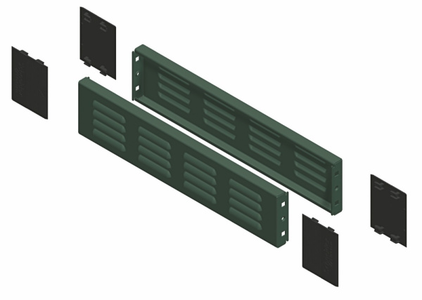 Купить SE 2 Боковые панели цоколя вент. 800x100 NSYSPV8100