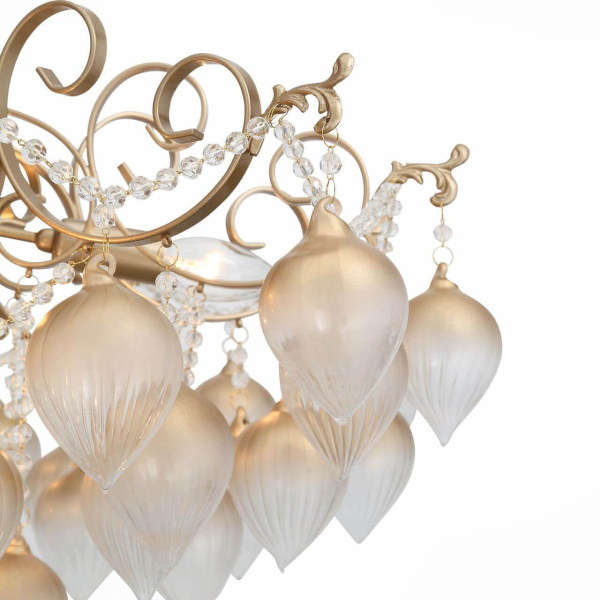 ST LUCE SL659.302.09 Люстра потолочная  Золото/Золото E14 9*40W Купить ST LUCE SL659.302.09 Люстра потолочная  Золото/Золото E14 9*40W