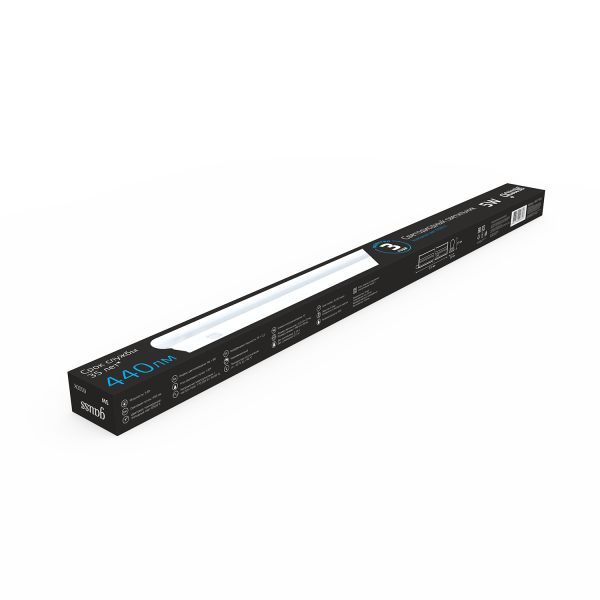 Купить Gauss Светильник TL линейный 5W 440lm 6500K IP20 312х22х37 (к.п. 1м, Коннект2шт, креп 1шт) LED 5 130511305