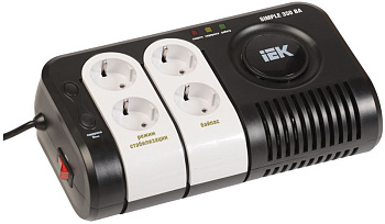 IEK Стабилизатор напряжения серии Simple 0,35 кВА