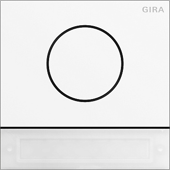 Gira Модуль дверной станции System 106 с кнопкой ввода в эксп. 5569902