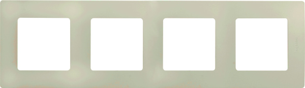 Legrand Etika Слоновая кость Рамка 4-ая 672514