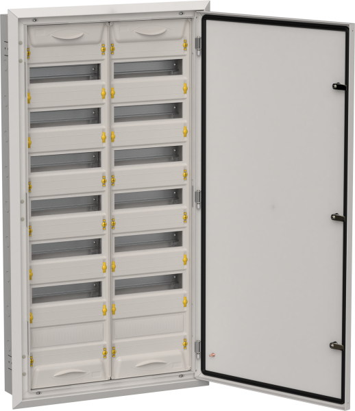 TITAN 5 Корпус мет. ЩРв-168 (2х84) 1130х625х130 IP31 сер IEK