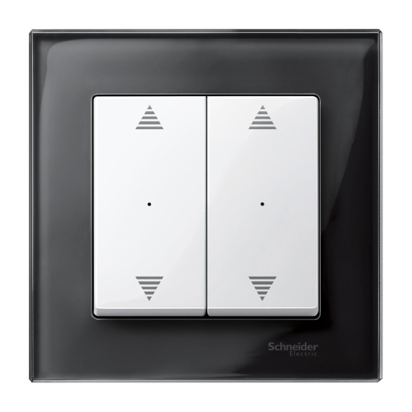 Купить SE Merten KNX\EIB SM Полярно-бел Клавиша для модуля 2-кнопочного выключателя, с символами ВВ/ВН, 1/0 (MTN619719)