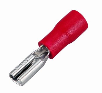 Клемма плоская изолированная гнездо - 3.8мм 0.5-1.5мм² (РПи-м 1.5-(2.8) / РПИм 1,25-250) Rexant 08-0411