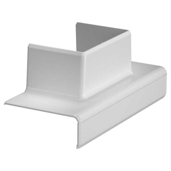 OBO Bettermann Т-переходник с кабель-канала Rapid 45-2, 53x130 мм на канал WDK 40x60 мм, светло-серый RAL7035 6113322