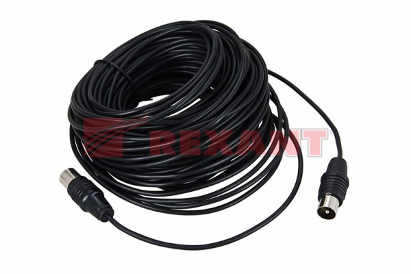 Купить TV удлинитель 15М TV штекер TV гнездо Rexant 17-5017