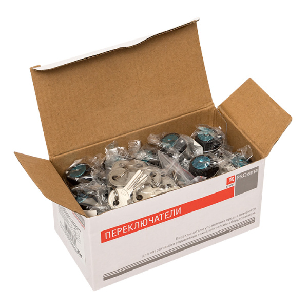 Купить EKF PROxima Переключатель BG21 2P с замком не возвратный NO