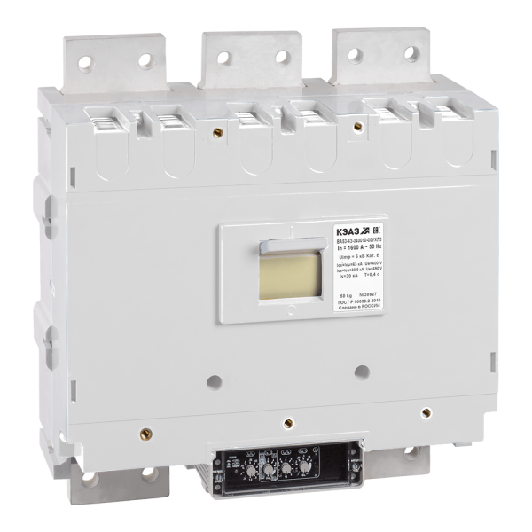 КЭАЗ Выключатель автоматический ВА53-43-340010-1600А-690AC-УХЛ3