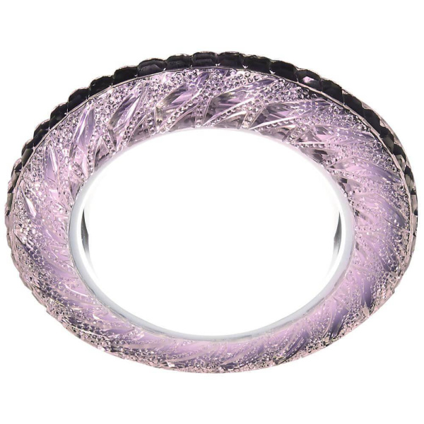 Ambrella Встраиваемый точечный светильник со светодиодной лентой G303 PI/WH хром/розовый GX53+3W(LED WHITE)