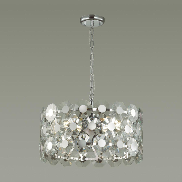 Купить Odeon Light 4973/6 HALL ODL22 373 хром/хрусталь Люстра E14 6*40W TOKATA