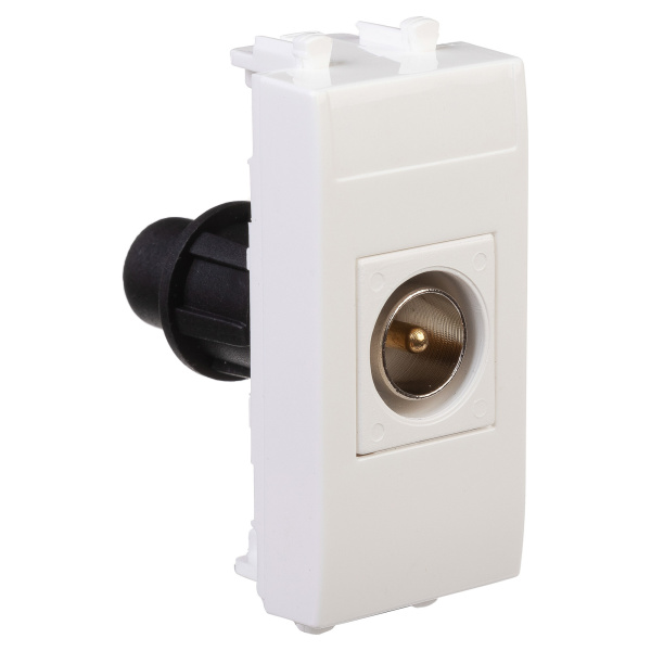 Купить DKC Розетка TV одиночная модульная, "Avanti", "Белое облако", 1 модуль