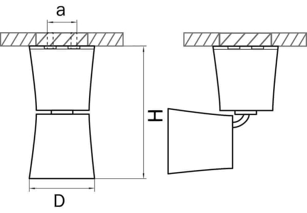Купить Lightstar Светильник точечный накладной декоративный под заменяемые галогенные или LED лампы Rotonda Lightstar 214457