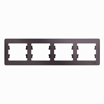 Systeme Electric Glossa Сиреневый туман Рамка 4-ая, горизонтальная