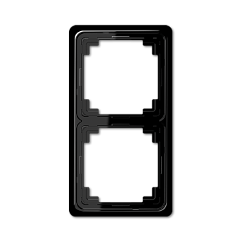 JUNG CD plus Черная Рамка 2-ая CDP582SW