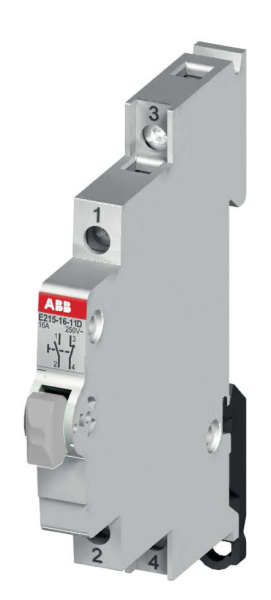 ABB E215-16-11B Кнопка без подсветки прозрачная на DIN-рейку 2CCA703150R0001