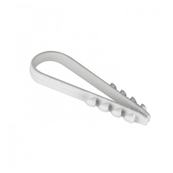 EKF PROxima Дюбель-хомут для круглого кабеля (11-18мм) белый (100шт.)