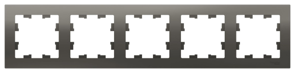 Купить Systeme Electric AtlasDesign Сталь Рамка 5-ая, универсальная