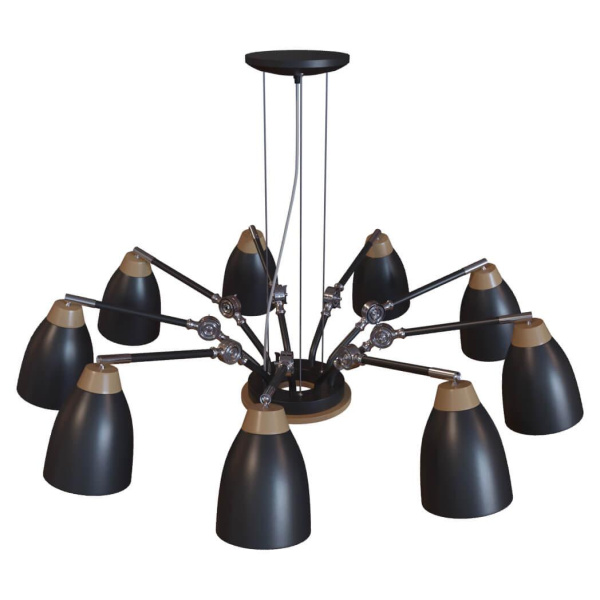 LOFT IT LOFT4402/9BL Люстра подвесная 9xE27 max 40W LOFT4402/9BL, шт Купить LOFT IT LOFT4402/9BL Люстра подвесная 9xE27 max 40W LOFT4402/9BL, шт