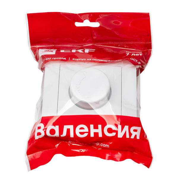 Купить EKF PROxima Валенсия светорегулятор 600W 220В белый