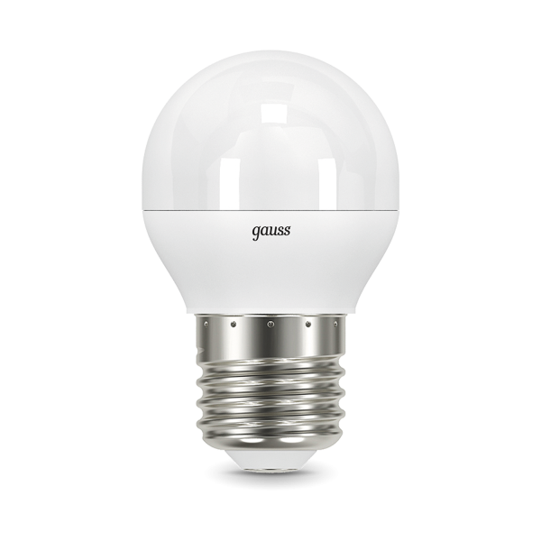 Купить Gauss Лампа Шар 6.5W 550lm 4100K E27 LED 105102207