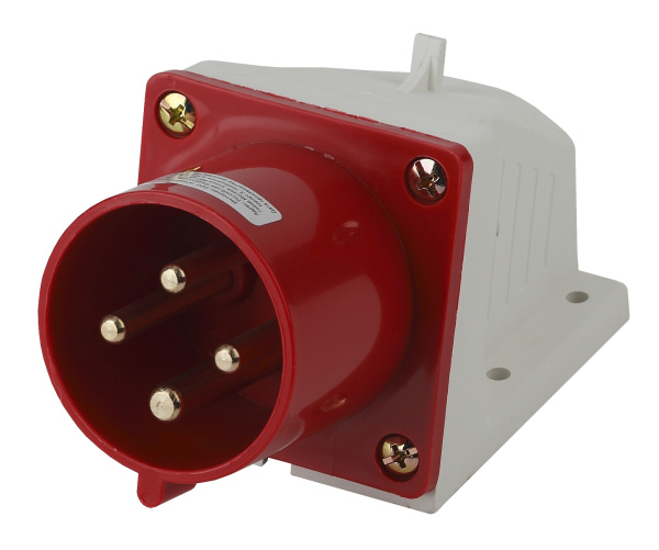 ЭРА VS-32-3P-PE-IP44 Вилка стационарная 524 3Р+РЕ 32А 380В