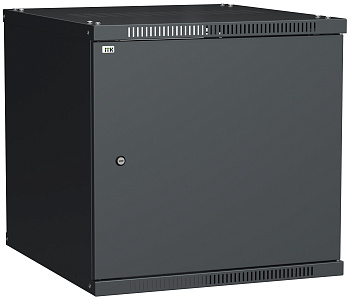IEK LINEA WE ITK Шкаф LINEA WE 12U 600x600мм дверь металл черный LWE5-12U66-MF