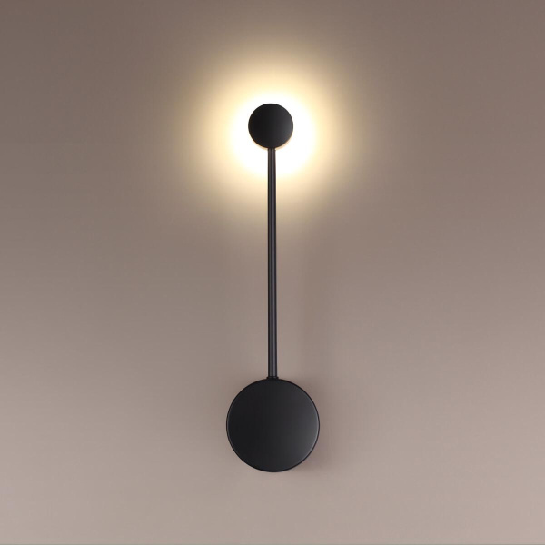 Купить Odeon Light 3900/5WB ODL20 129 черный/металл Настенный светильник LED 4000K 5W 220V SATELLITE