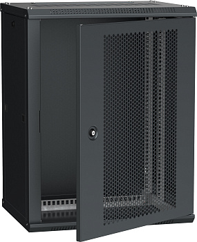 IEK LINEA W ITK Шкаф LINEA W 15U 600x450 мм дверь, перфорированная, RAL9005 LWR5-15U64-PF