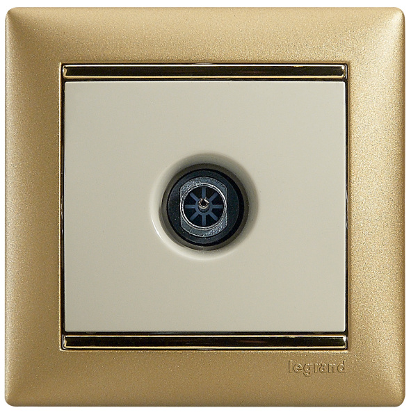 Купить Legrand Valena Крем Розетка TV единственная 1,5 дБ 774329