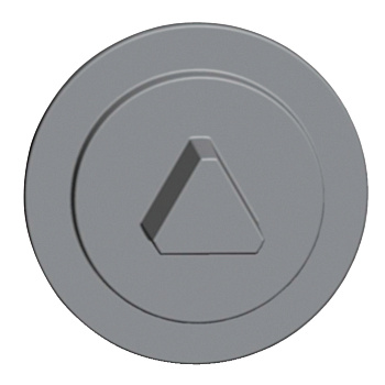 SE Плоская накл.+ треугольный профиль 6,5 мм NSYSFLOCKT6