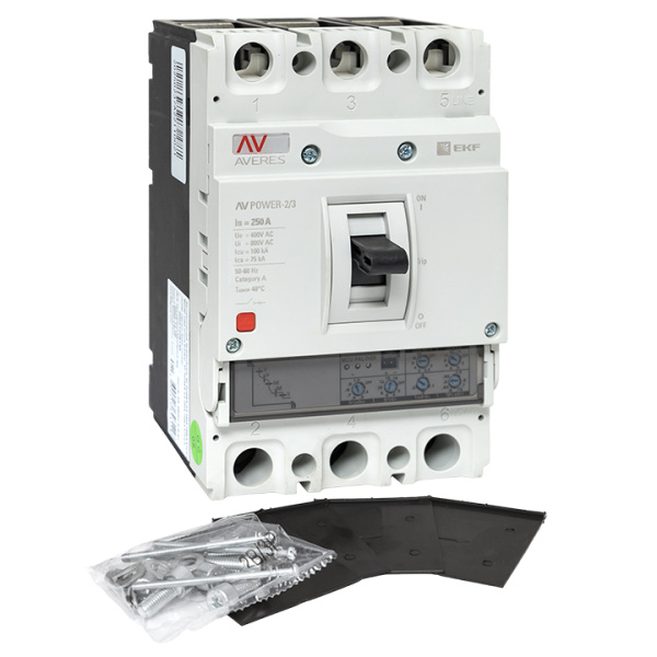 Купить EKF  AVERES Автоматический выключатель AV POWER-2/3 250А 100kA ETU2.0
