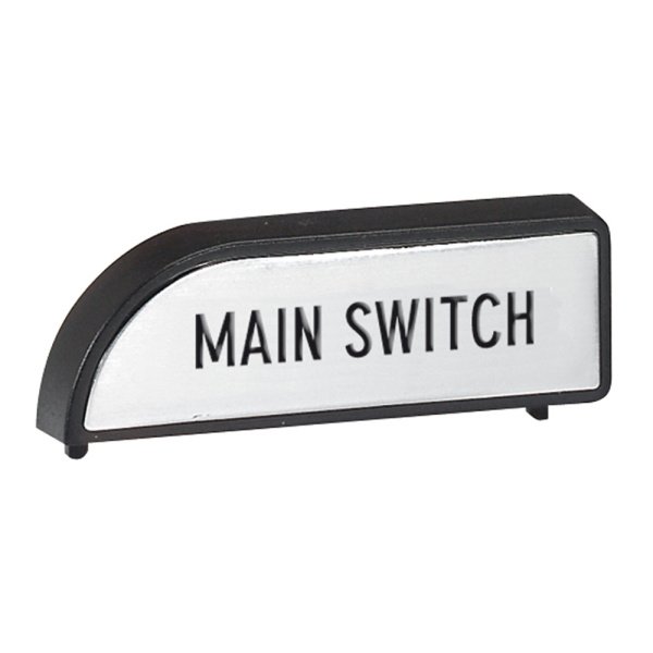 Legrand Маркировка ''Main Switch'' (главный выключатель) для лицевой панели 022282