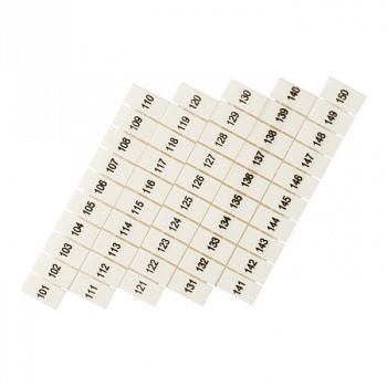 EKF PROxima Маркеры для JXB-ST 1,5 с нумерацией 100-150 (10 шт.)