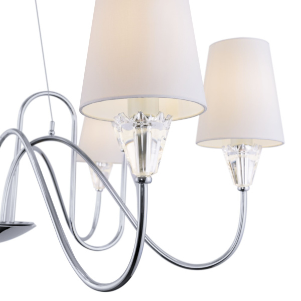 Купить Maytoni Modern Florero Хром Люстра MOD078PL-09CH