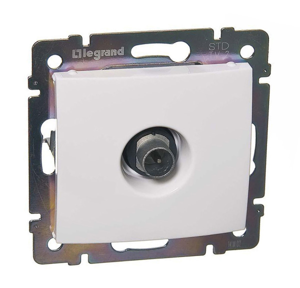 Купить Legrand DIY Valena Бел Розетка TV оконечная, 10 дБ 694276