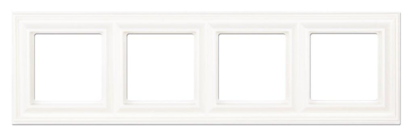 JUNG EcoProfi DECO Белый Рамка 4-ая EPD484WW