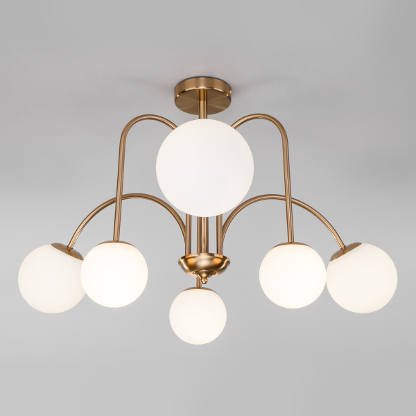 Купить Eurosvet 30177/6 Светильник потолочный латунь a055499