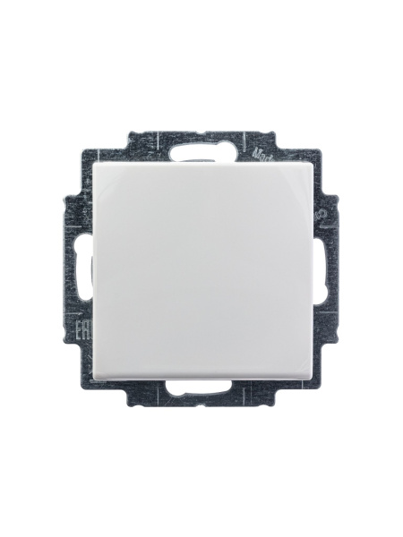 Купить ABB BJB Basic 55 Бел Розетка с/з с крышкой 2CKA002018A0350